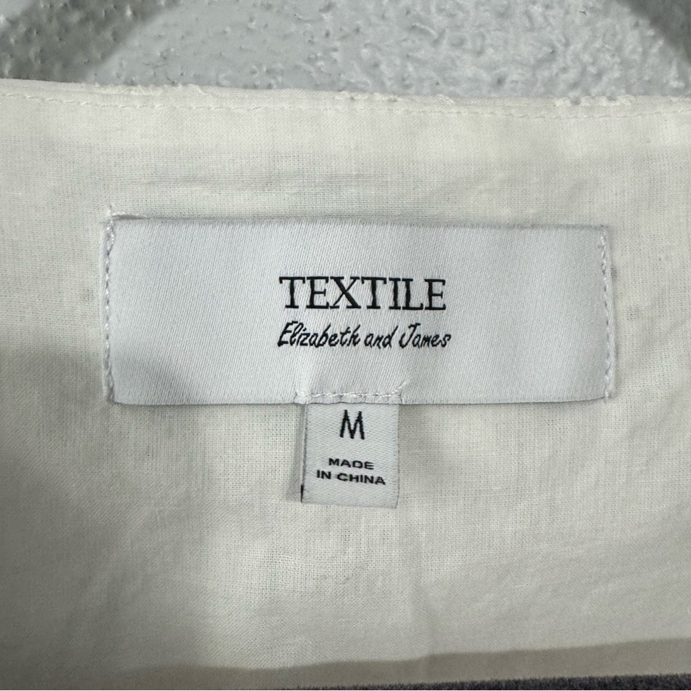 Elizabeth and James textile white eyelet ruffle dress med - Picture 3 of 7